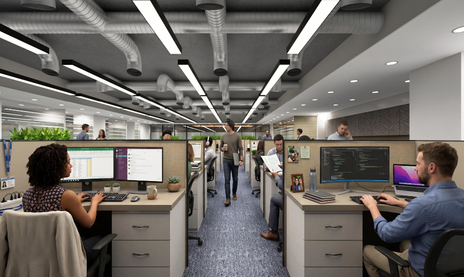 Workplace 3D visualization